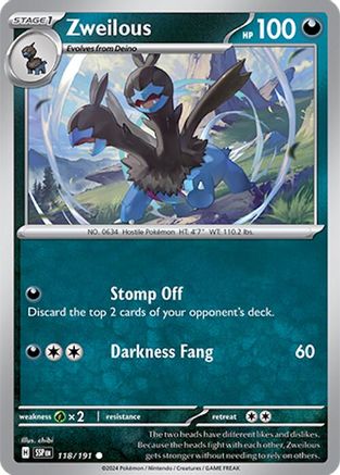 Zweilous 118/191 - Common - Reverse Holofoil